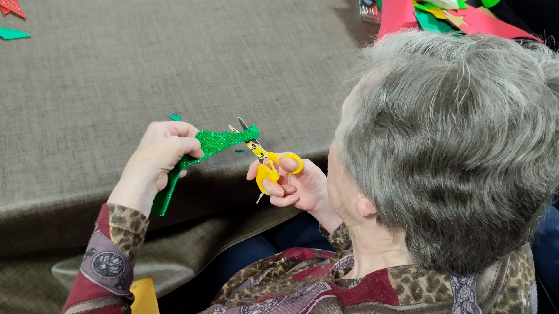 Terapia ocupacional para ancianos